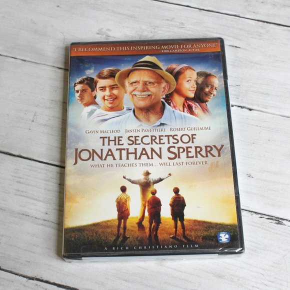 The Secrets of Jonathan Sperry DVD Inspirational Christian Family Movie - Picture 1 of 3